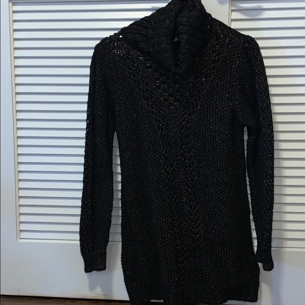 Guess Sweater Black with Gold